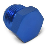 Russell 660180 - Performance -4 AN Flare Plug (Blue)