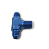 Russell 660150 - Performance -12 AN to 3/4in NPT Flare to Pipe Tee Fitting