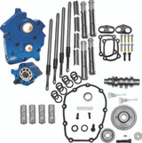 S&S Cycle 310-1002A - 2017+ M8 Models Gear Drive 475G Cam Chest Kit w/ Chrome Pushrod Tubes - Water Cooled