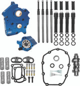 S&S Cycle 310-1007B - 2017+ Water Cooled M8 Models Chain Drive 465C Cam Chest Kit w/ Black Pushrod Tubes