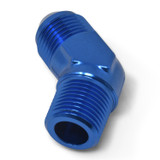 Russell 660980 - Performance -12 AN to 3/4in NPT 45 Degree Flare to Pipe Adapter