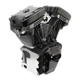 S&S Cycle 310-0832A - 99-06 BT T124 Black Edition Longblock Engine - 585 GE Cams