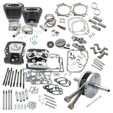 S&S Cycle 900-0568 - 07-17 BT 124in Hot Set Up Kit - Wrinkle Black