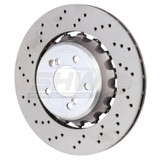 SHW Performance BRL44811 - SHW 15-18 BMW M3 3.0L Left Rear Cross-Drilled Lightweight Brake Rotor (34212284811)