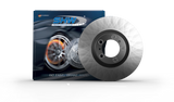 SHW Performance BRX32701 - SHW 08-10 BMW 535i xDrive 3.0L Rear Smooth Monobloc Brake Rotor (34116864905)