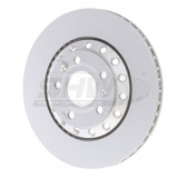SHW Performance ARX34017 - SHW 04-10 Audi A8 Quattro 4.2L Rear Smooth Monobloc Brake Rotor (4E0615601K)