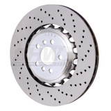 SHW Performance BRR42504 - SHW 18-21 BMW M5 4.4L Right Rear Cross-Drilled Lightweight Brake Rotor (34217991104)