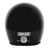 Simpson Motorcycle CHOP2SM - Chopper Helmet - Black