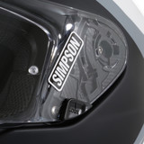 Simpson Motorcycle GBDSWRA - Ghost Bandit Helmet - Wraith