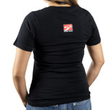 Skunk2 735-99-1841 - Haters T-Shirt; Black V-Neck w/Haters Gon Hate Front/Small Racetrack Logo Back; 100 Percent Cotton; Womens Medium;