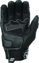 Speed and Strength 892325 - Twist of Fate Leather Gloves Black/White - Small