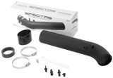 Spectre 8219K - Universal Intake Tube Kit 3in. - Aluminum - Black