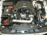 Spectre 9089 - 2018 Jeep Wrangler V6-3.6L F/I Air Intake Kit - Polished w/Red Filter