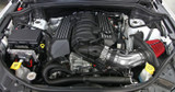 Spectre 9039 - 12-18 Jeep Grand Cherokee V8-6.4L F/I Air Intake Kit - Polished w/Red Filter