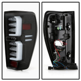 Spyder 5000286 - GMC Sierra 19-20 Incandescent Bulb Model Only LED Tail Lights - Black ALT-YD-GS19-LED-BK