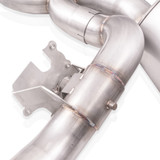 Stainless Works C8CBR - 20-21 Chevrolet Corvette C8 6.2L Redline Cat-Back Exhaust w/ Polished Tips