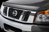 Stampede 3411-2 - 2005-2015 Nissan Armada Vigilante Premium Hood Protector - Smoke