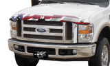 Stampede 312-30 - 1992-1996 Ford Bronco Vigilante Premium Hood Protector - Flag