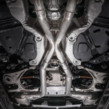 Stainless Works JPGC57CBR - 11-20 Jeep Grand Cherokee 5.7L 3in Redline Catback Exhaust w/X-Pipe (Uses OEM Tips)
