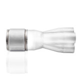 Stainless Works RM40 - 4in OD 4.75in Body 5in Length Race Muffler