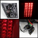 Spyder 5070203 - Jeep Grand Cherokee 07-10 LED Tail Lights Red Clear ALT-YD-JGC07-LED-RC