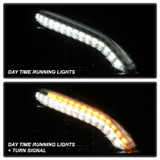 Spyder 5083906 - Mercedes W221 S Class 07-09 Headlights - HID Model Only - Chrome PRO-YD-MBW22107-HID-DRL-C