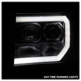 Spyder 5083654 - GMC Sierra 1500/2500/3500 07-13 V2 Projector Headlights - Smoke PRO-YD-GS07V2-LBDRL-SM