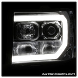 Spyder 5083647 - GMC Sierra 1500/2500/3500 07-13 V2 Projector Headlights - Chrome PRO-YD-GS07V2-LBDRL-C