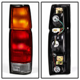 Spyder 9034213 - Xtune Nissan Hardbody Pickup/D21 1986-1997 Tail Lights OEM ALT-JH-NP86-OE-RC
