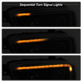 Spyder 9043000 - xTune 16-18 Toyota Tacoma SR/SR5 DRL Proj Headlights w/Turn Signal - Blk Smk (PRO-JH-TTA16-SR-BSM)