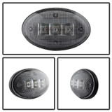 Spyder 9924651 - Xtune Ford Superduty F250-F550 99-10 Dually Fender LED Side Fender Lights Clear ACC-LED-FDSD99-SL-C