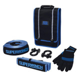 Superwinch 2578 - Getaway Recovery Kit (Incl. Bow Shackles/Tree Trunk Protec/Recovery Strap/Gloves/Bag)