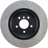 StopTech 127.34080R - 06 BMW 330 / 07-09 BMW 335 Slotted & Drilled Right Rear Rotor