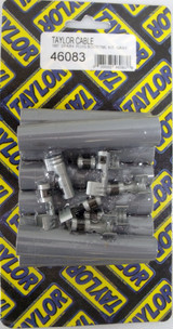 Taylor Cable 46083 - 180 Degree Boot/Terminal Kit Gray