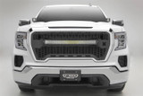 T-Rex 7312281-BR - 2019-2021 GMC Sierra 1500 Stealth Laser Torch Grille, Black, Mild Steel, 1 Pc, Insert - PN #