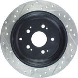StopTech 127.40065L - Sport Drilled & Slotted Brake Rotor; Rear Left