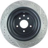 StopTech 127.42101R - Infiniti G37 / Nissan 370Z SportStop Slotted & Drilled Rear Right Rotor