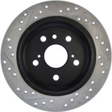 StopTech 127.44085L - Sport Drilled & Slotted Brake Rotor; Rear Left
