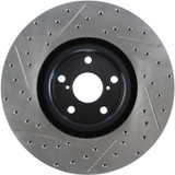 StopTech 127.44184L - 14 Lexus IS Slotted & Drilled Front Left Rotor