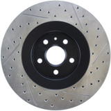 StopTech 127.62128R - Drilled & Slotted Right Sport Brake Rotor for 2009 Cadillac CTS-V