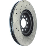 StopTech 128.33062CL - 00-06 Audi TT Quattro / 03/04-12/04 VW Jetta Left Front Drilled CRYO-STOP Rotor