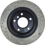 StopTech 128.34069CR - Sport Cryo Drilled Brake Rotor; Rear Right