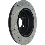 StopTech 128.34097CR - Sport Cryo Drilled Brake Rotor; Rear Right