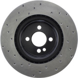 StopTech 128.34114L - Sport Cross Drilled Brake Rotor - Front Right StopTech 128.34114L - Sport Cross Drilled Brake Rotor - Front Right