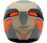 THH Helmets 646876 - T810S Turbo Gray/Orange - XS