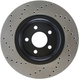 StopTech 128.61112L - Sport Cross Drilled Brake Rotor; Front Left