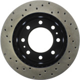 StopTech 128.66042L - Sport Cross Drilled Brake Rotor; Front Left