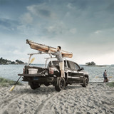 Thule 37004XT - TracRac Pro 2 Overhead Truck Rack 05-15 Toyota Tacoma - Silver