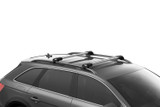 Thule 720401 - Edge Raised Rail Foot Pack - Black