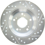 StopTech 227.40050R - Select Sport Drilled and Slotted Brake Rotor; Rear Right